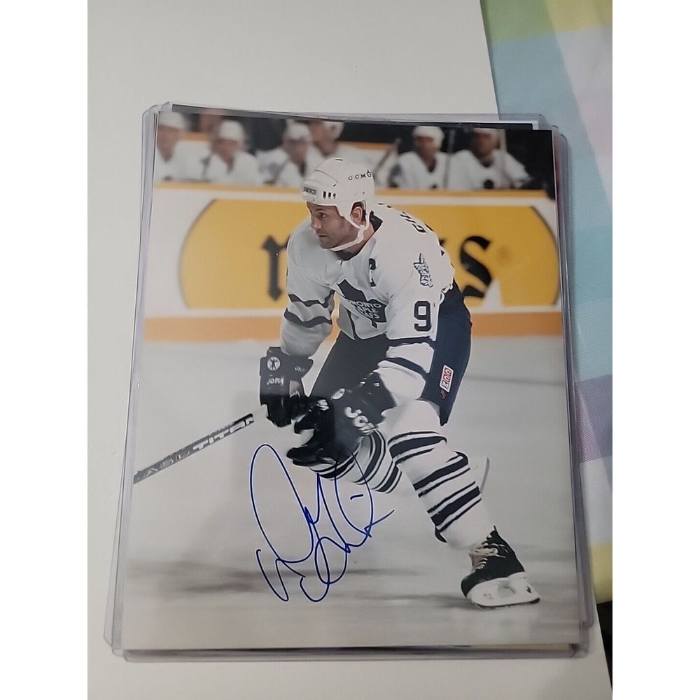 Doug Gilmour Autographed 8x10 Photo With Coa‎